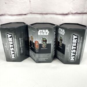 Lot 3 Hallmark Star Wars Mystery Ornaments Factory Sealed Blind Box NIP